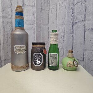 Handmade Halloween Potion Bottle Bundle #8